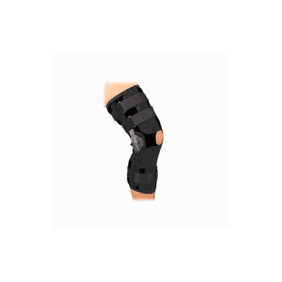 KneE Brace, Playmaker Popliteal Neoprn Blk 2x