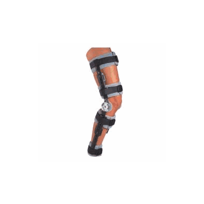 Knee Brace Universal Strap Closure Left Or Ri