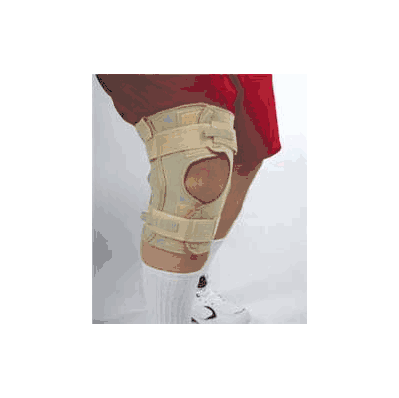Knee Brace X-large Wraparound, Hook And Loop