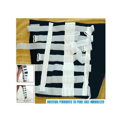 Knee Immobilizer 3-panel, Conturd Stays, 2