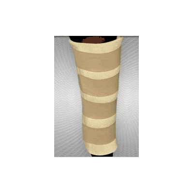 Knee Immobilizer Deluxe Foam Lined Elastic