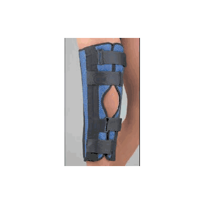 KneE Immobilizer, Foam Tri-panel 24" - - Fla
