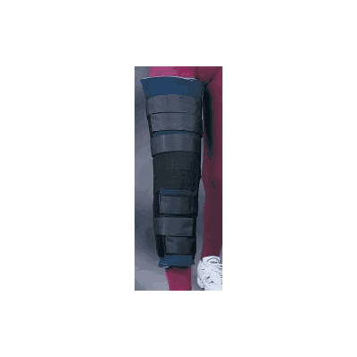 Knee Immobilizer Bicro X-wide Hook And Loop