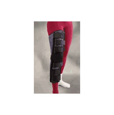 Knee Immobilizer Comfor Large Hook And Loop