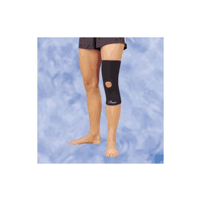 Knee support, 4X-large, open patella, neoprene, slip-on