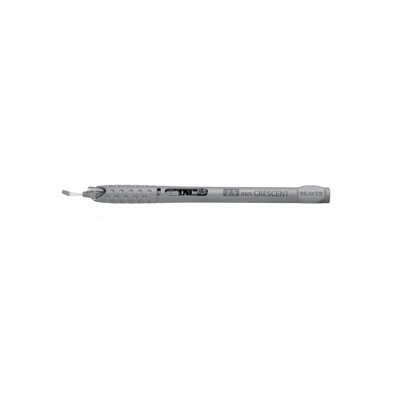 Knife, Cataract, Safety, Cresent, 2.5mm, An