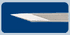 Knife, Flat Stock Lace for Adult, Single Use, Sterile (6/Bx) by Summit Medical<br><br>BACK TO THE PRODUCT TABLE, <a href="http://www.aaawholesalecompany.com/summit-medical-flat-stock--beaver-style--myringotomy-blades-and-knives.html">CLICK HERE</a>