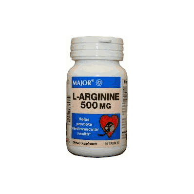 L-arginine Supplement 500 Mg Tablet 50 Per Bo