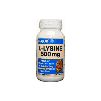 L-lysine Supplement 500 Mg Tablet 100 Per Bot