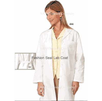 Lab Coat, Ladies with 35", with Button Front