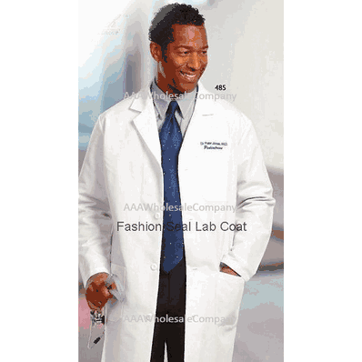 Lab Coat, Mens Knee Length, 41"