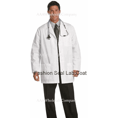 Lab Coat, Short for Men, 34" based on Size 40