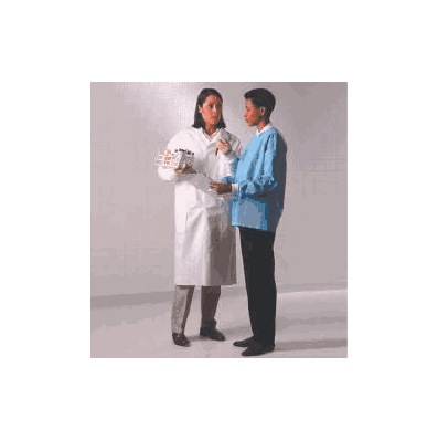 Lab Coat White 2 X-large Long Sleeve Knee Len