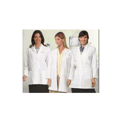 Lab Coat White 2 X-large Long Sleeve Thigh Le