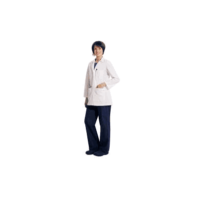 Lab Coat White Medium Long Sleeve 31 1/4 Inch