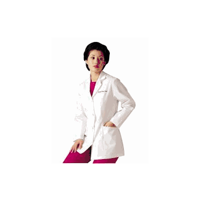 Lab Coat White Size 10 Long Sleeve 30 Inch -