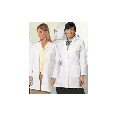 Lab Coat White Size 18 Long Sleeve 34-1/2 Inc