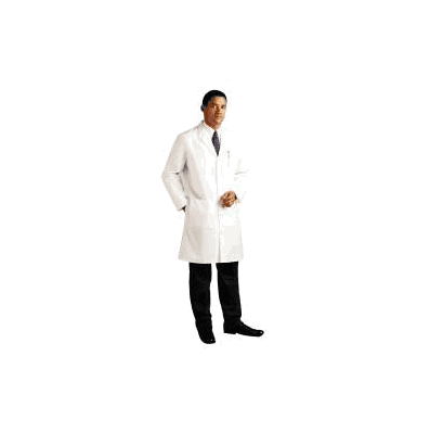 Lab Coat White Size 42 Long Sleeve 42 Inch -