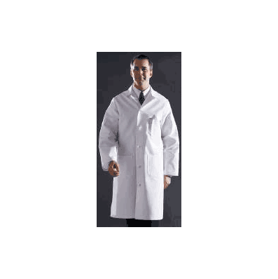 Lab Coat White Size 42 Long Sleeve Full Lengt
