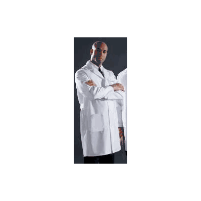 Lab Coat White Size 46 Long Sleeve 39 Inch -