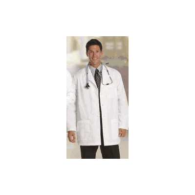 Lab Coat White Size 50 Long Sleeve - Coat, La