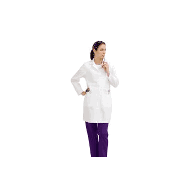 Lab Coat White Small Long Sleeve 36 Inch - Co