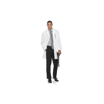 Lab Coat White Small Long Sleeve 39 Inch - Co