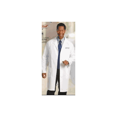 Lab Coat White Small Long Sleeve Knee Length