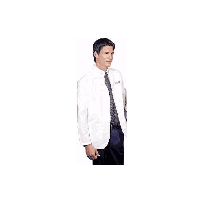 Lab Coat White X-large Long Sleeve Mid Length