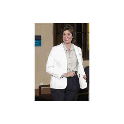 Lab Coat White X-large Long Sleeve Waist Leng