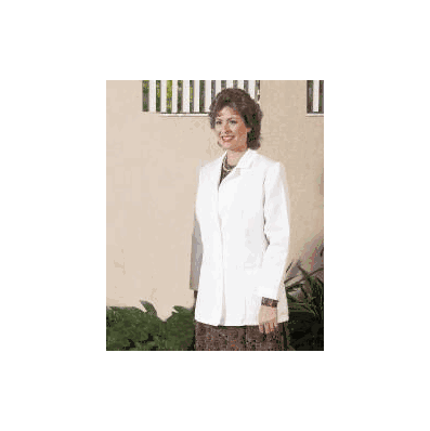 Lab Coat White X-small Long Sleeve Mid Length