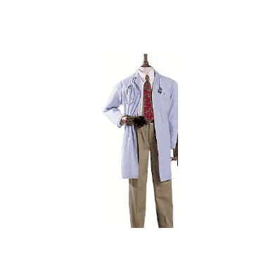 Lab Coat White X-small Long Sleeve Mid Length