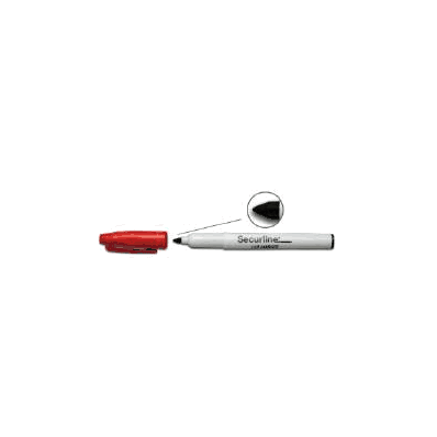 Lab Marker Securline Red Fine Tip Nonsterile