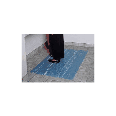 Lab Mat Wearwell 3 L X 2 W Foot Grey Vinyl -