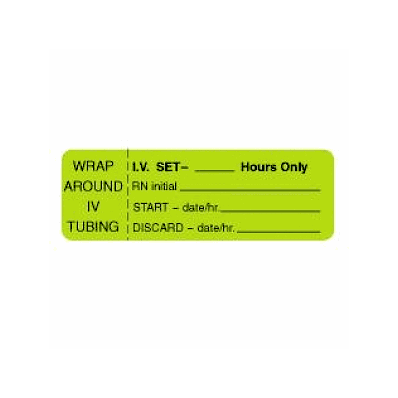 Label, 3" X 1", Cntrl IV ST-Wrong UOM