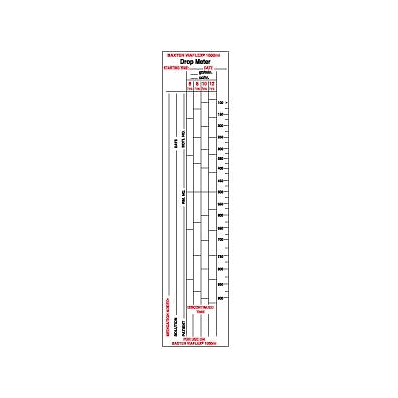 Label 9" x 2", Vflx 1000ml Flw
