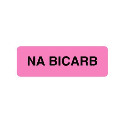 Label, Drug, Na Bicarb
