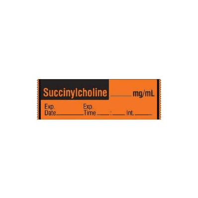 Label, SucCinycholine Mg/Ml Red Flursnt (333/
