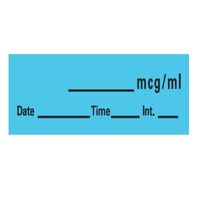 Label Tape Ephedrine 5 Mg / Ml - Label Tape E