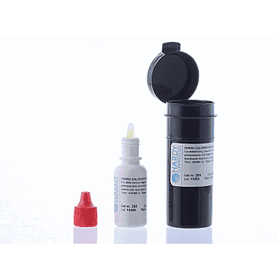 Laboratory Chemical, 15 mL, 0.1 Liquid Ferric Chloride