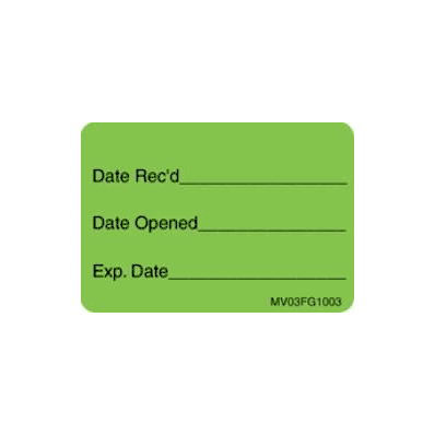 Laboratory Label Barkley Date Rec'D Date Ope