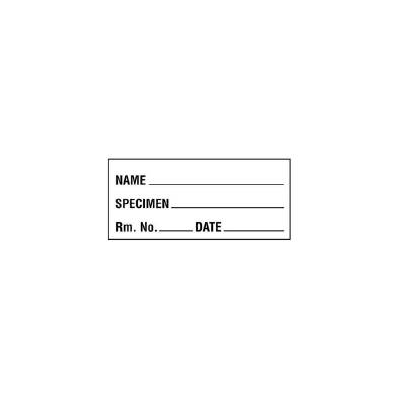 Laboratory Label Specimen Collection Name ___