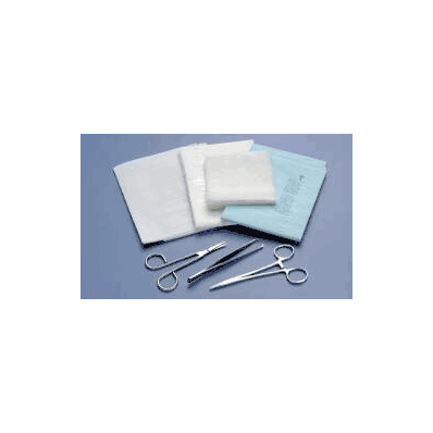 Laceration Tray With Instruments - Laceration