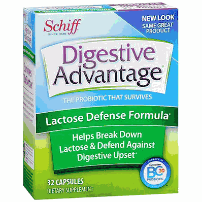 Lactose Intolerance Probiotic Dietary Supplement, Bacillus Coagulans 500 Million Cells Strength