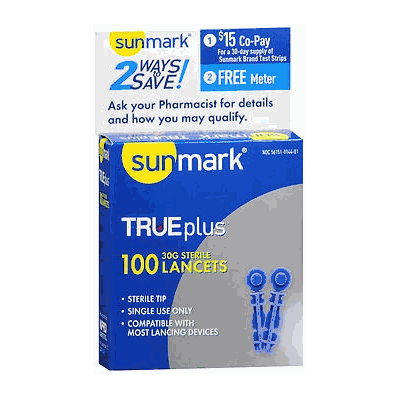 Lancet, 30 ga, Needle, Twist Top Lancet