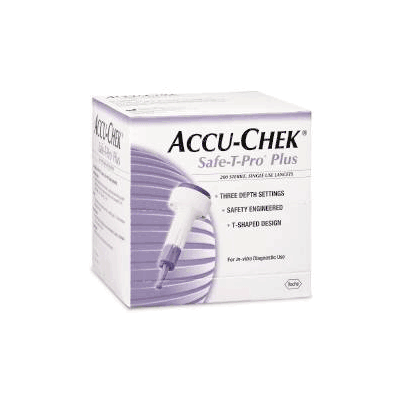 Lancet Accu-chek Safe-t-pro Plus 1.3 Mm, 1.