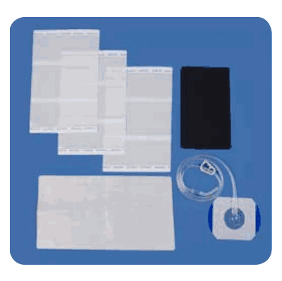 Large Foam Kit with Suction Dome/DAG Dressing