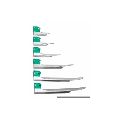 Laryngoscope Blade Greenline / D Miller Size