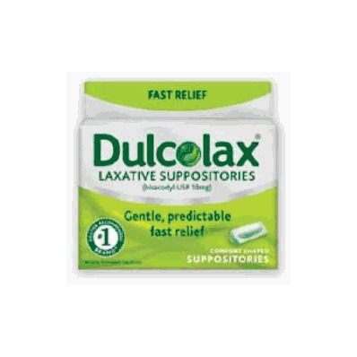 Laxative Dulcolax Suppository 8 Per Box - Du