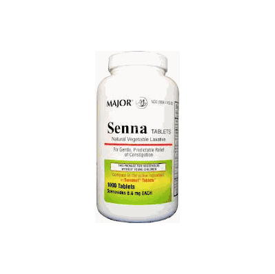 Laxative Senna Tablet - Senna, Tab 8.6mg 10x1